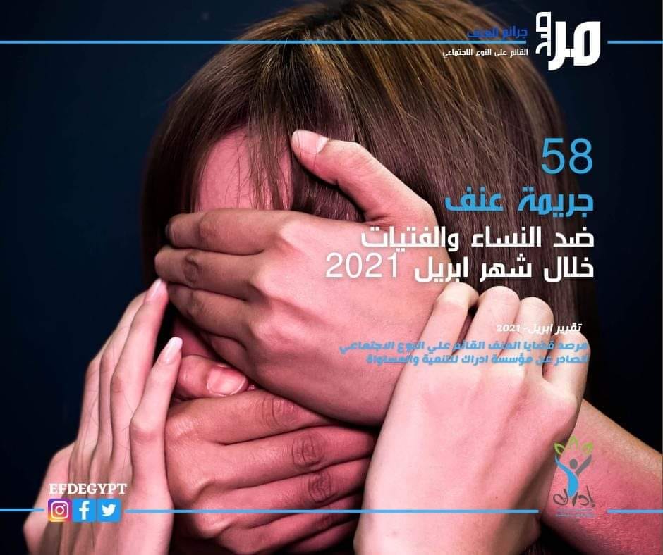 سجل مرصد العنف القائم على النوع الاجتماعي ٥٨ جريمة عنف ضد النساء ...