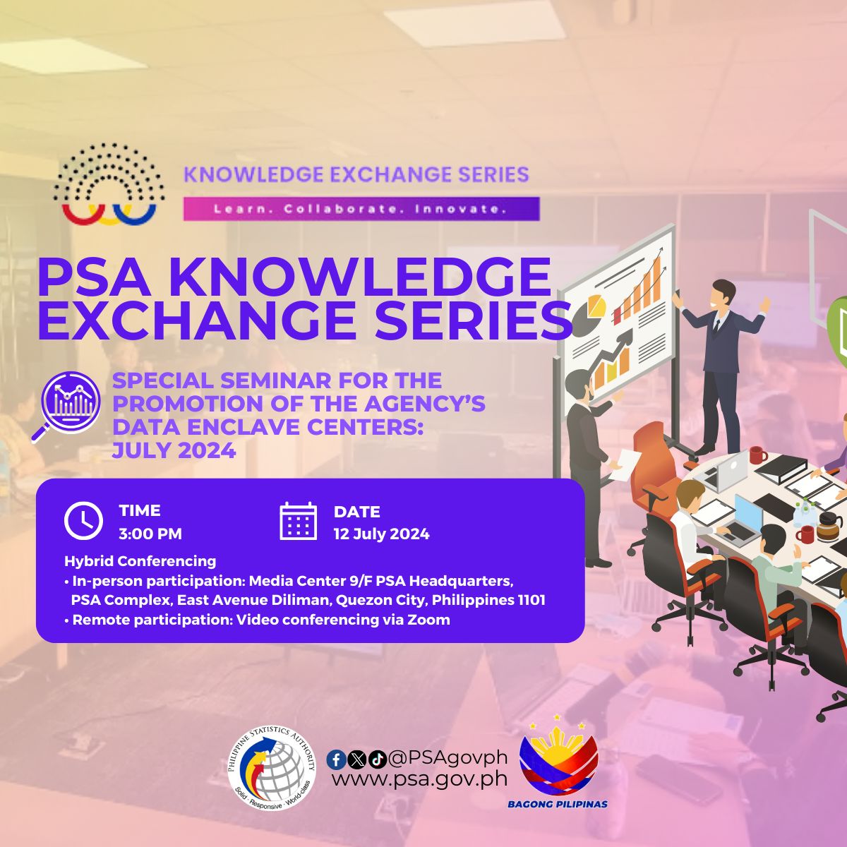 𝐏𝐒𝐀 𝐊𝐧𝐨𝐰𝐥𝐞𝐝𝐠𝐞 𝐄𝐱𝐜𝐡𝐚𝐧𝐠𝐞... - Philippine Statistics Authority | Facebook
