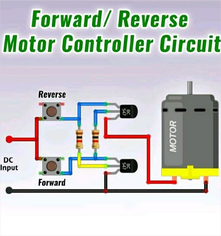 Electrical Engineering | This is a Forward/Reverse Motor Controller ...