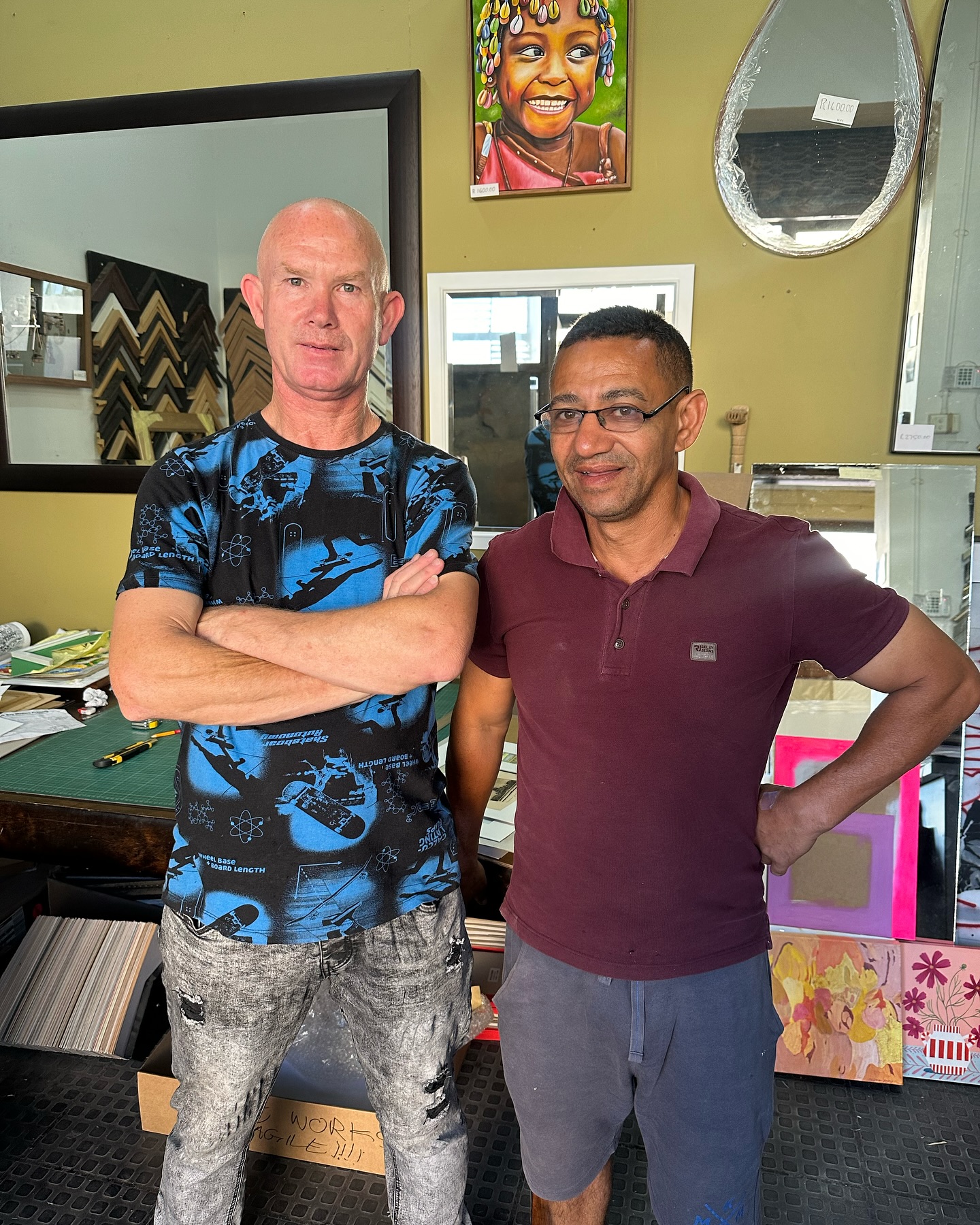 Intouch Framers - Meet Frank and Roland, the masterminds behind our ...