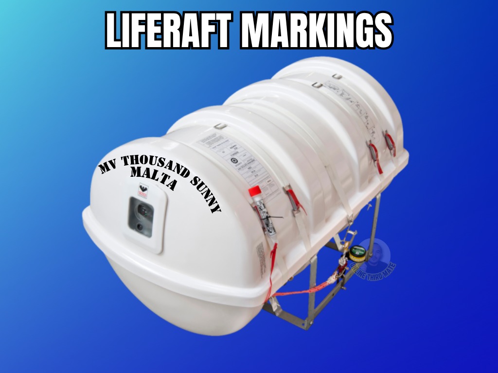Online - 🟥SUBJECT: MARKINGS ON INFLATABLE LIFERAFTS As Per LSA Code 4.2 ...
