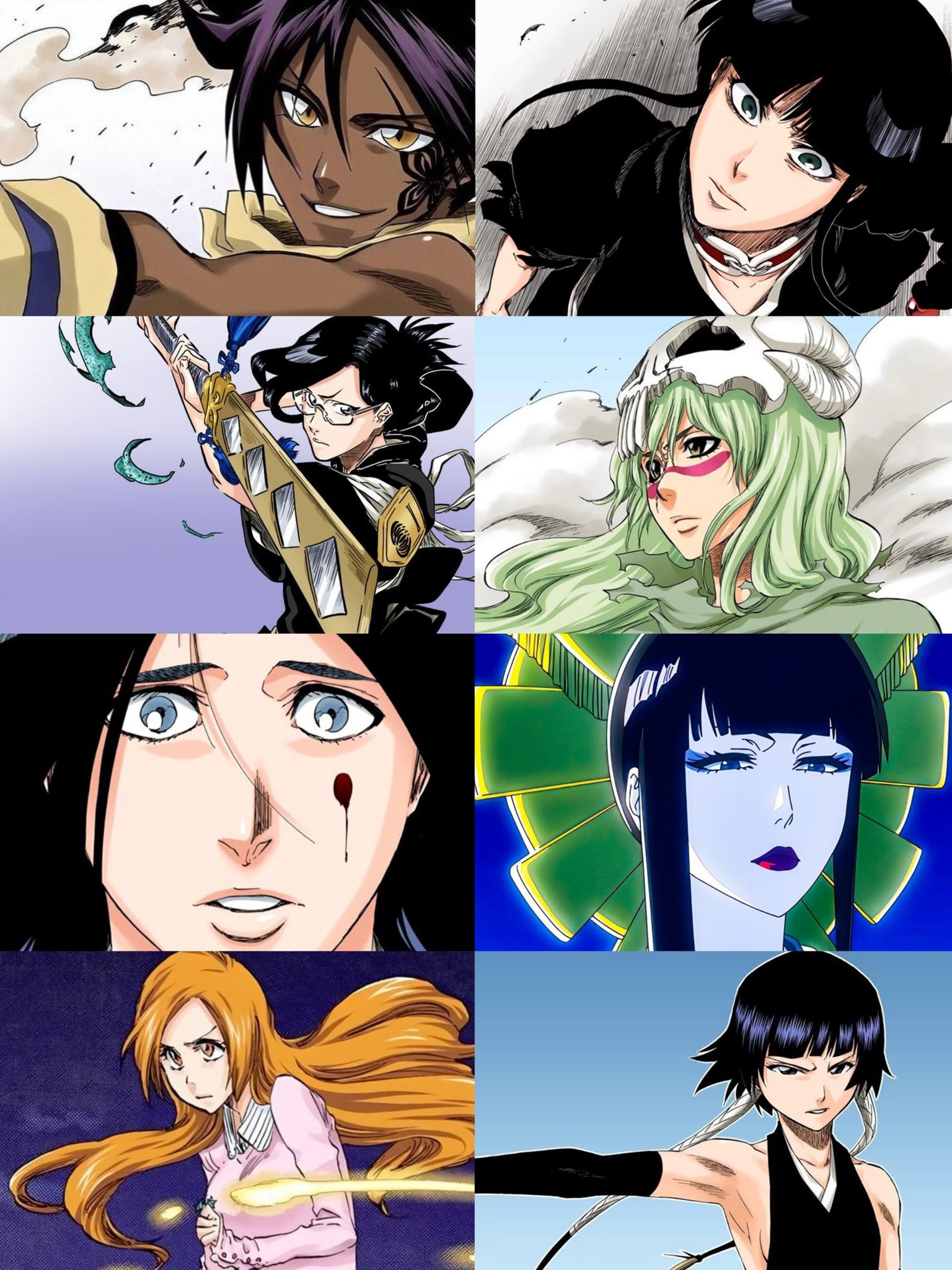 BLEACH has ALL KINDS of women. 😩