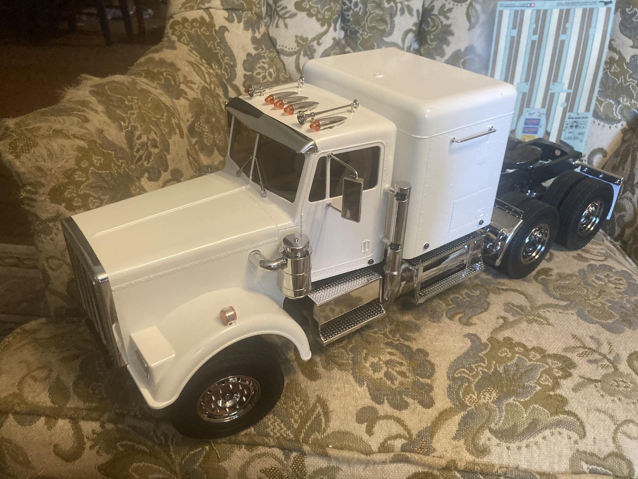 Tamiya King Hauler 6x6 with Lesu chassis arrival