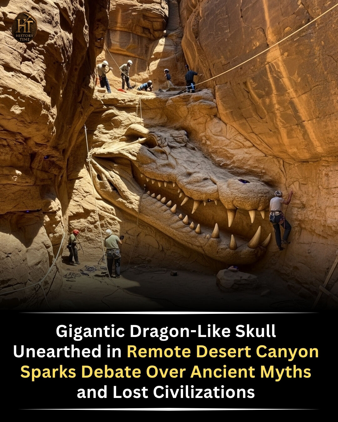 History - A Beast Lost in Time, Desert Canyon Reveals Astonishing Relic ...