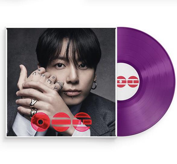 Jung Kook Orchid Vinyl' edition of BTS's 5th album 'ARIRANG'