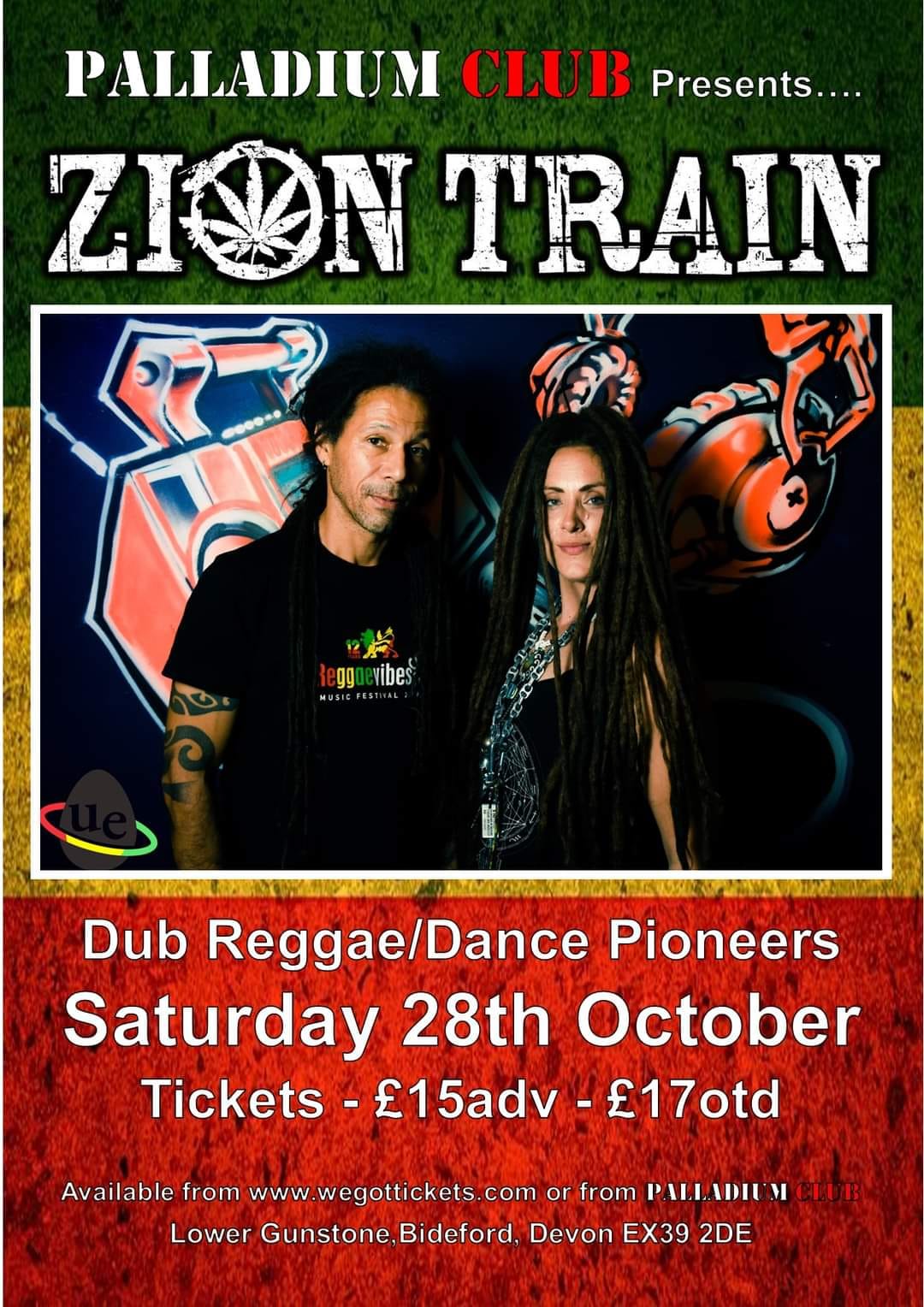 ZION TRAIN - Rebellion 2026 confirmed Punk and reggae / dub have
