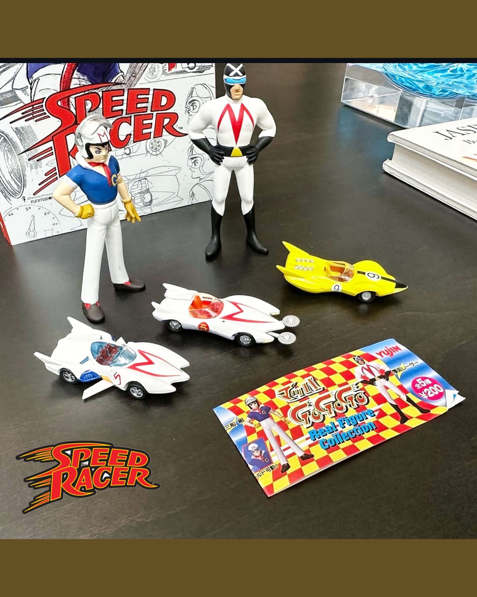 Japanese Speed Racer figures and cars for collectors