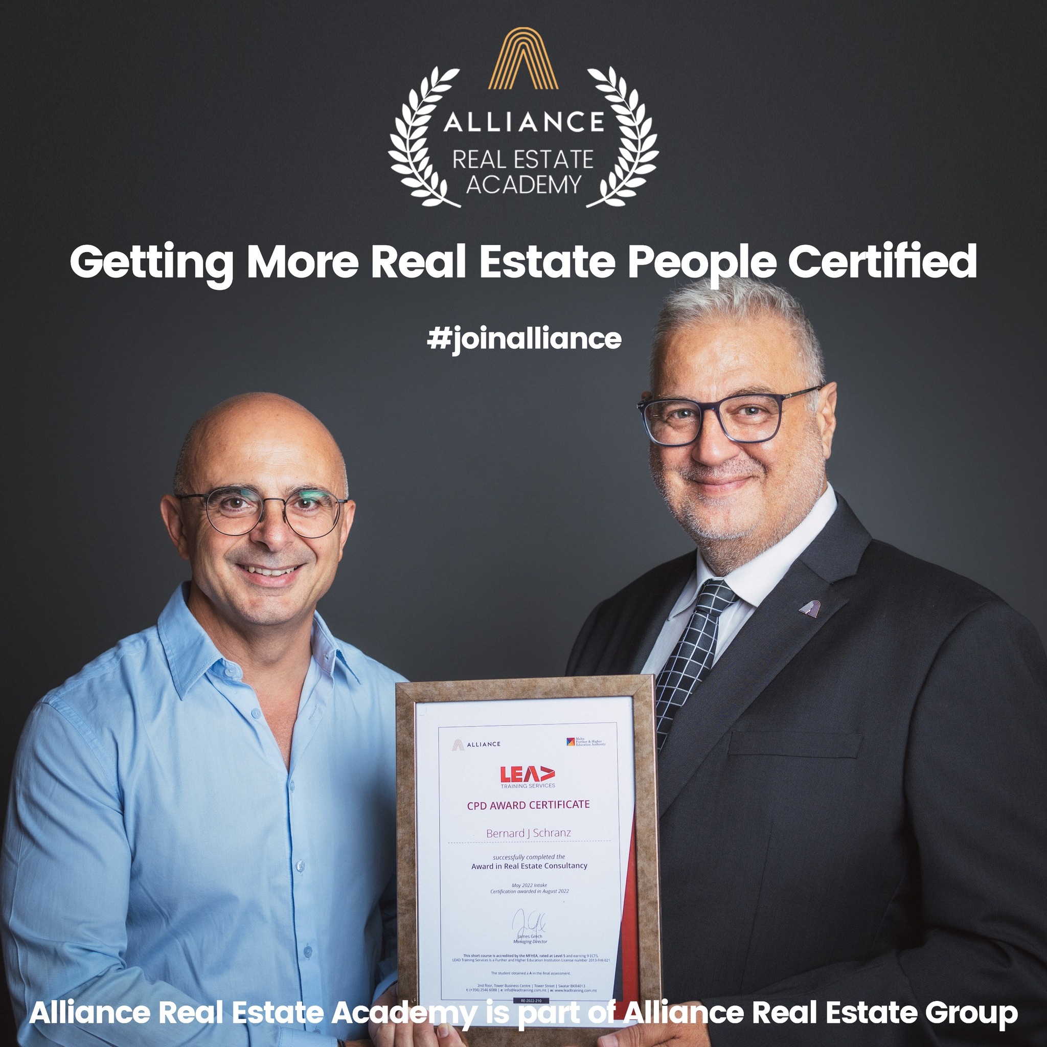 On behalf of the... - Alliance Malta - Real Estate People | Facebook