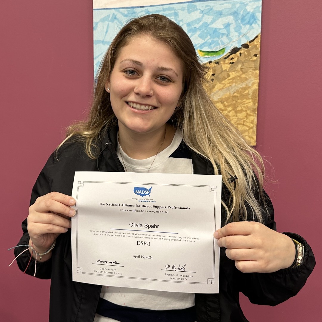 Penn-Mar - Congratulations to Olivia Spahr for earning her DSP-I ...