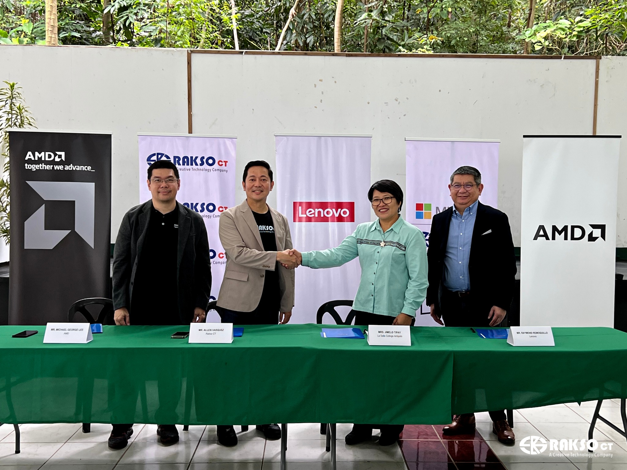 Rakso Ed - La Salle College Antipolo (LSCA) enters an...