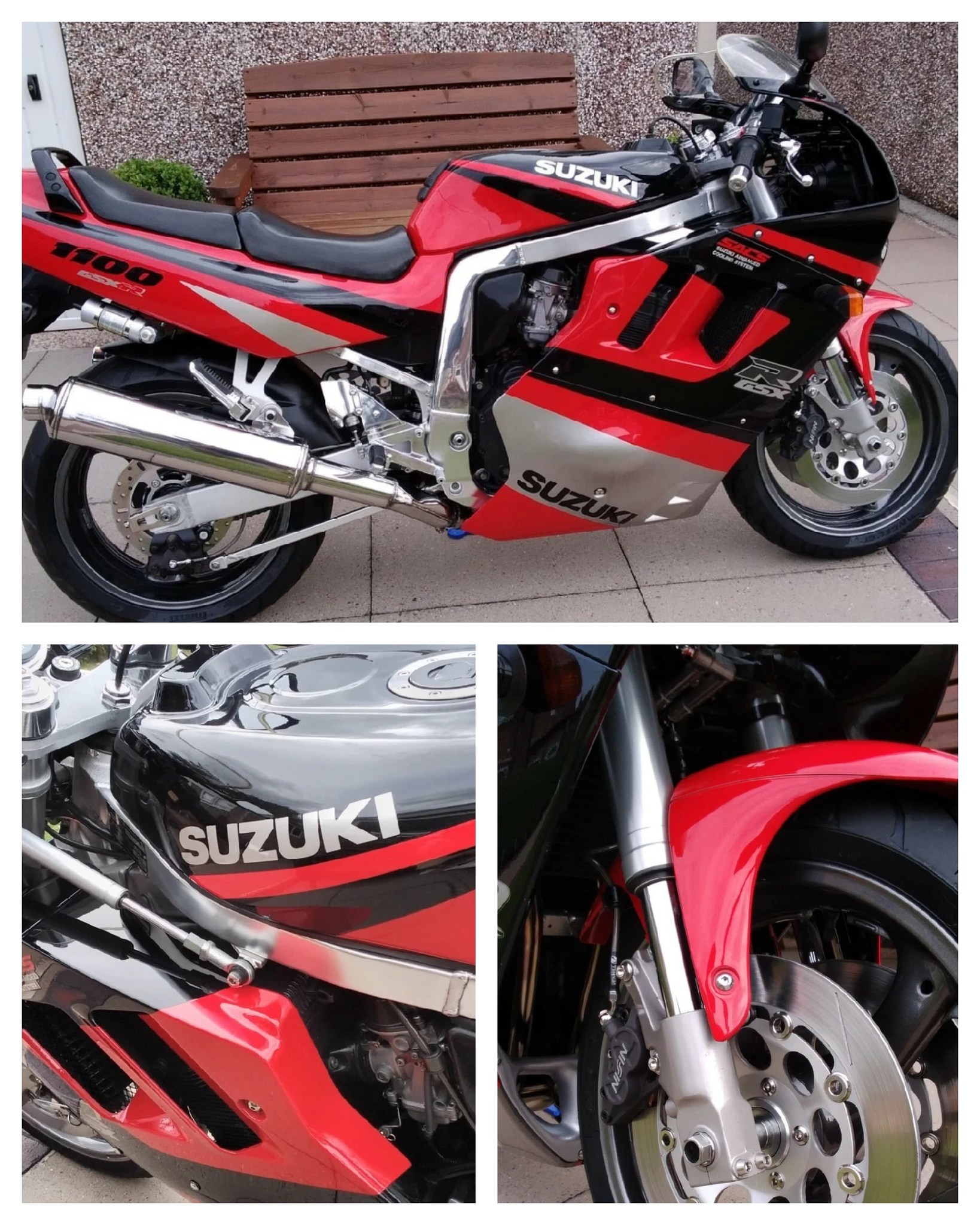Ad: 1990 Suzuki GSX-R1100 L Slingshot - Big 'Gixxer! On eBay here