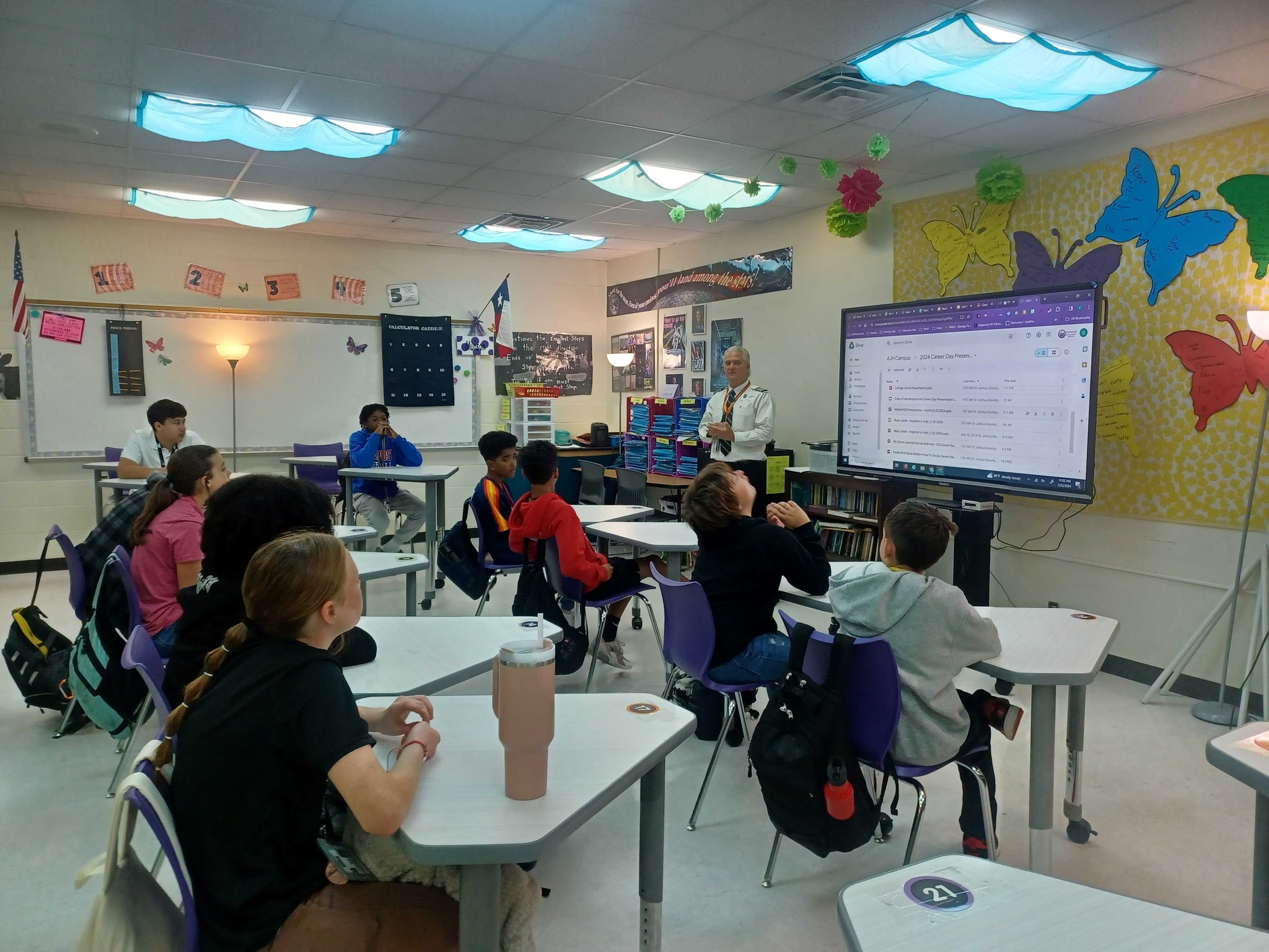 Angleton Junior High and Communities In Schools Career Day was a great ...
