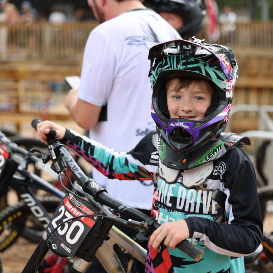 Watch 8-year-old Grahmbo full send down @brycebikepark⁠ Double Black ...