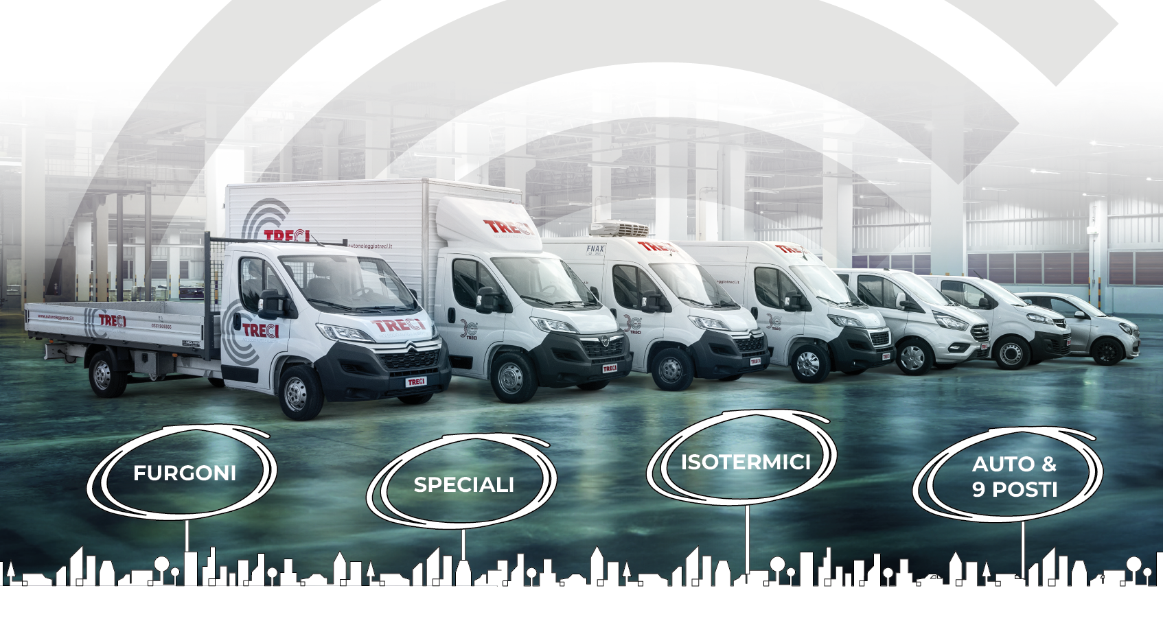 TRECI Noleggio auto e furgoni | Castellanza