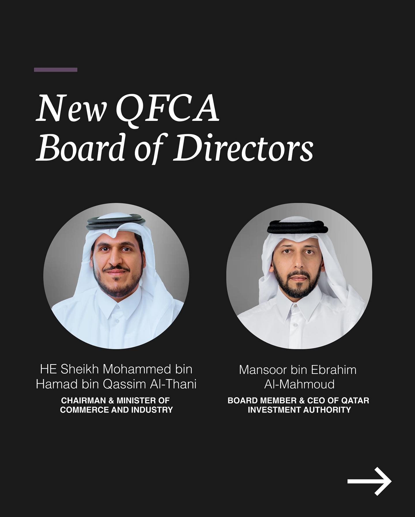 An important update from #QFCA!... - Qatar Financial Centre | Facebook
