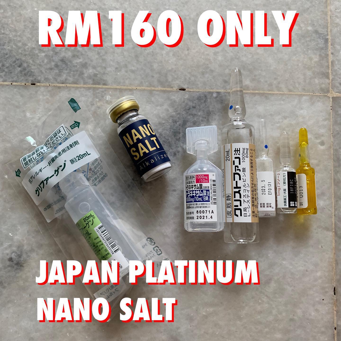 By hdyh official - Nano salt + japan platinum whitening Bukan drip ...
