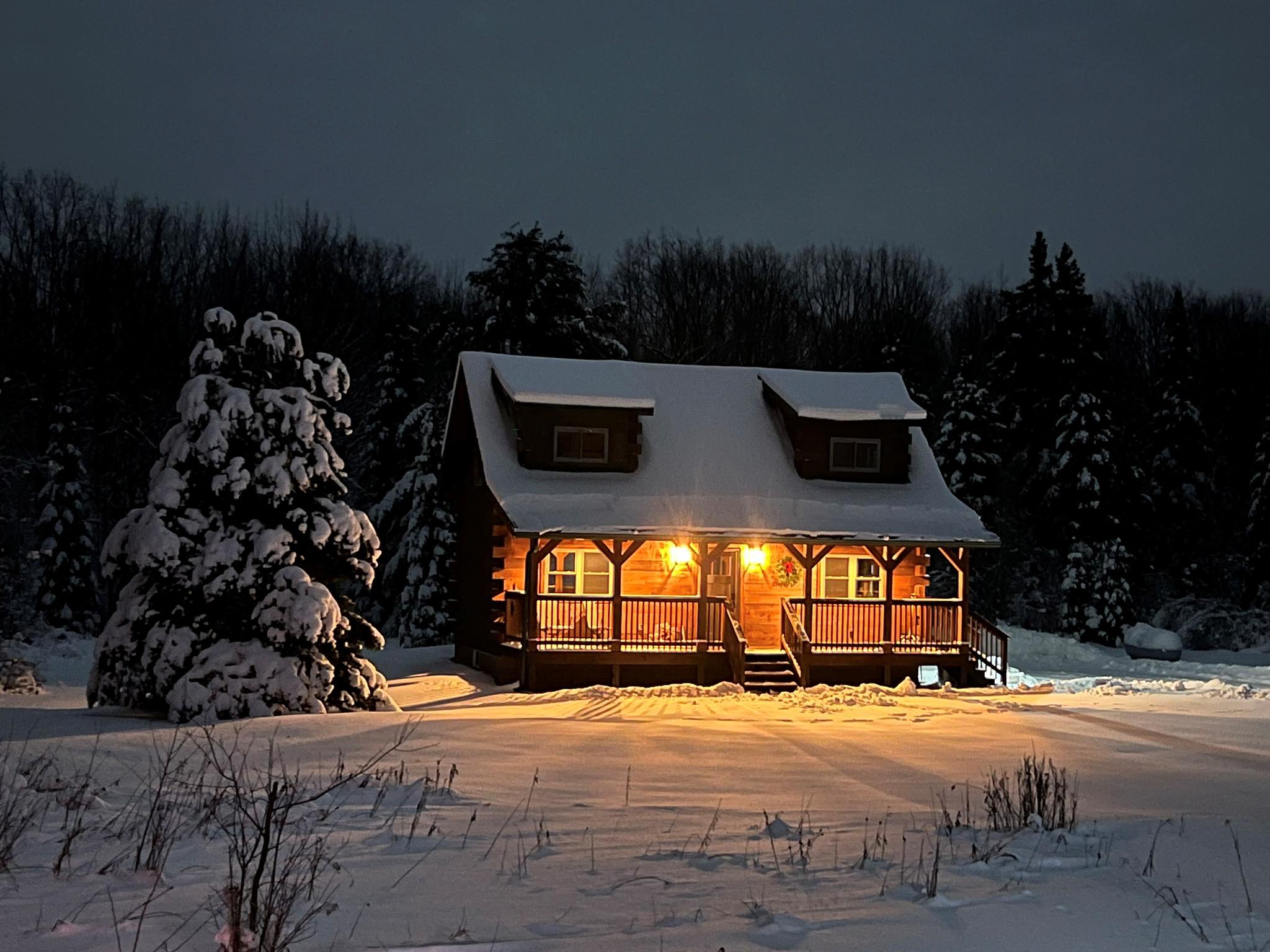 Shoulder - ️ Winter magic at Shoulder Creek Cabins ️ One of our ...