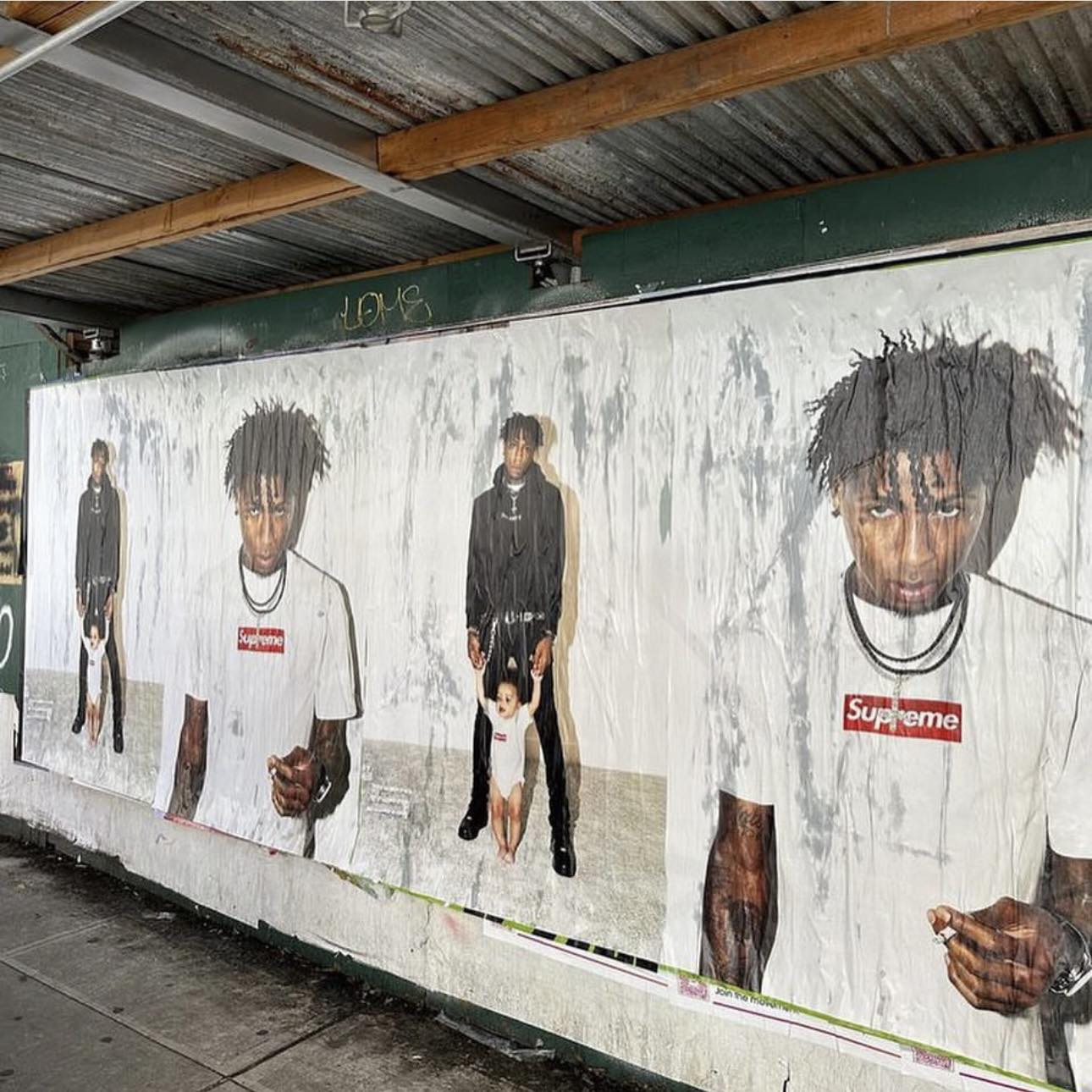 Supreme NBA Young Boy ポスター poster 確実正規品 Supreme NBA