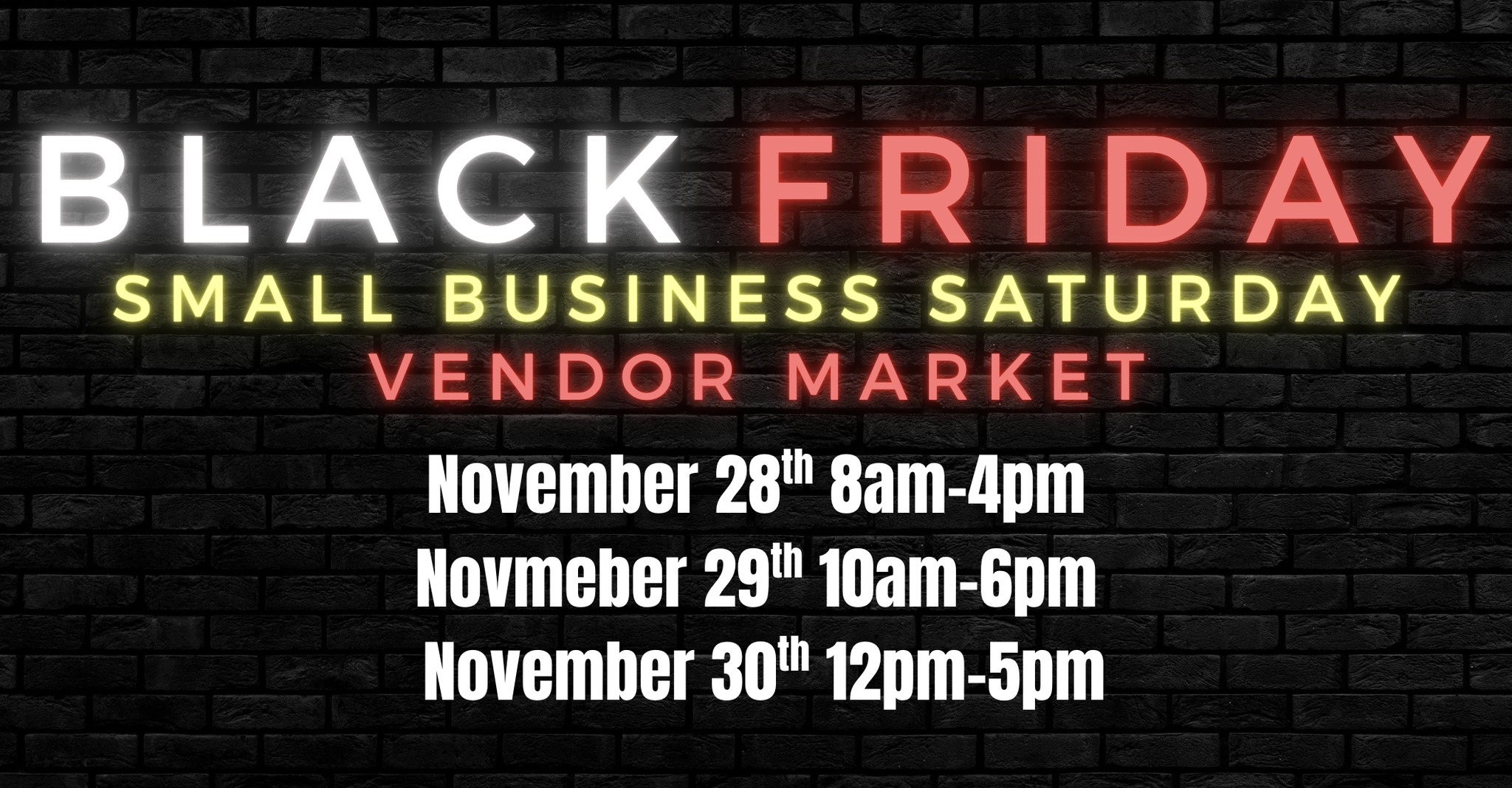 Boss Babes Black Friday Weekend Vendor Market