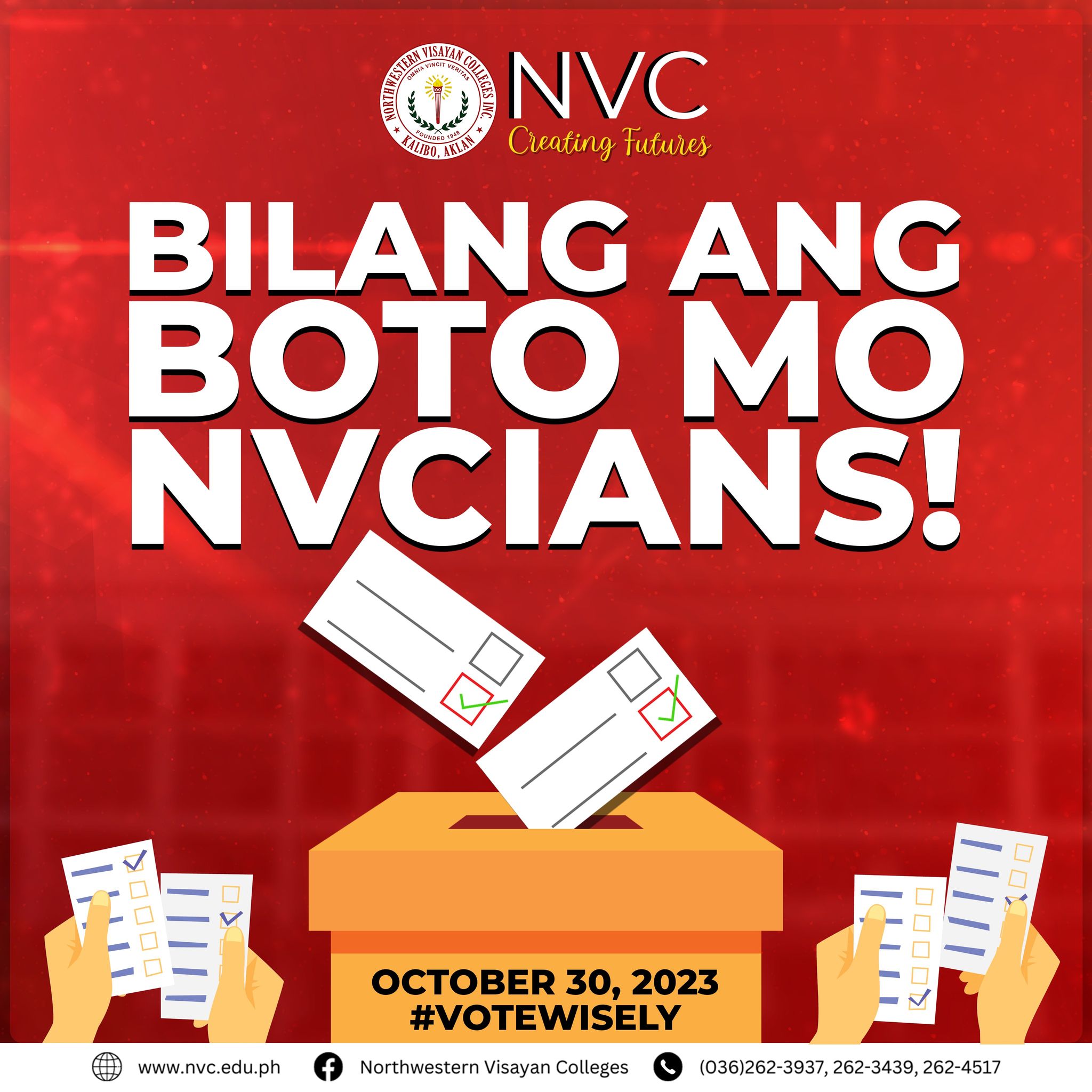 Northwestern - BILANG ANG BOTO MO NVCIANS! The 2023 Philippine Barangay ...