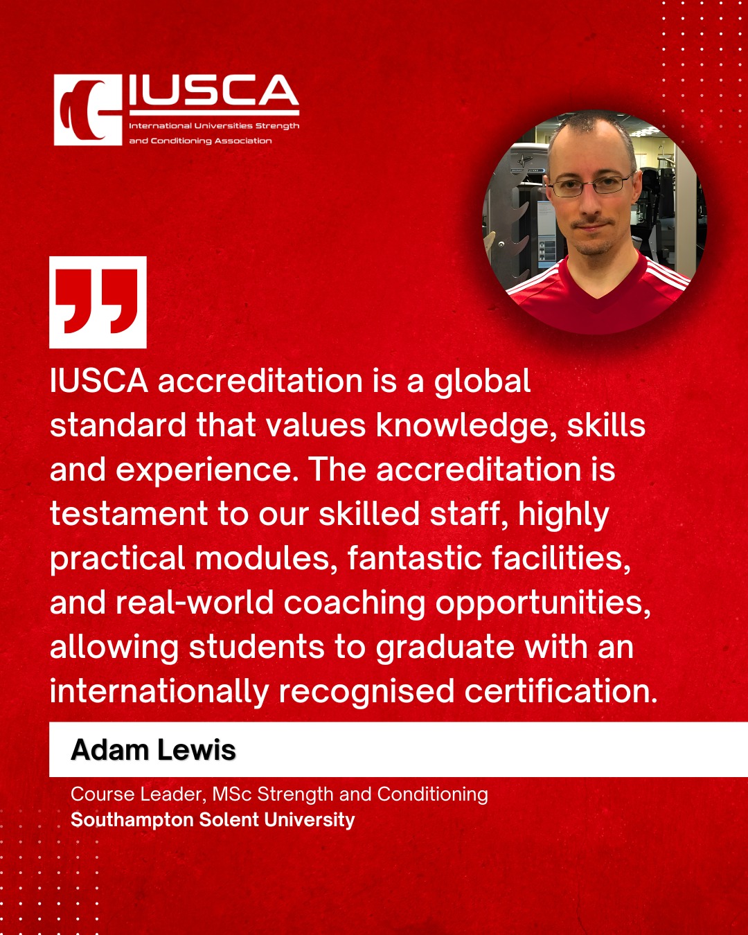 IUSCA - 🌍 The Global Pathway for Strength & Conditioning... | Facebook