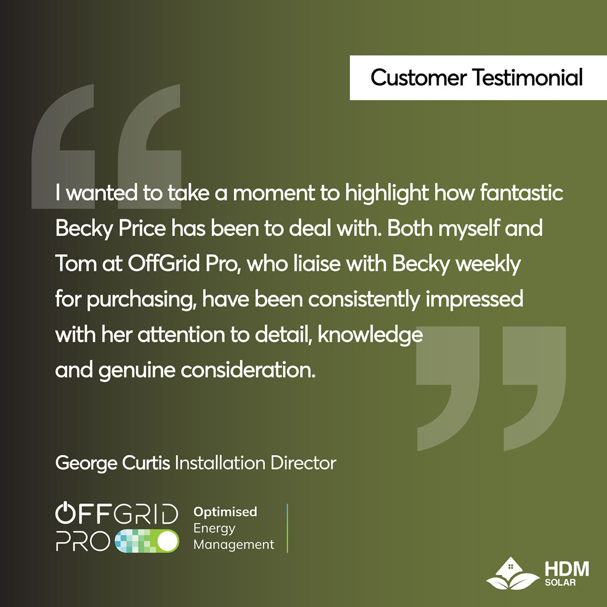 HDM Solar - Our team takes pride in being professional,... | Facebook