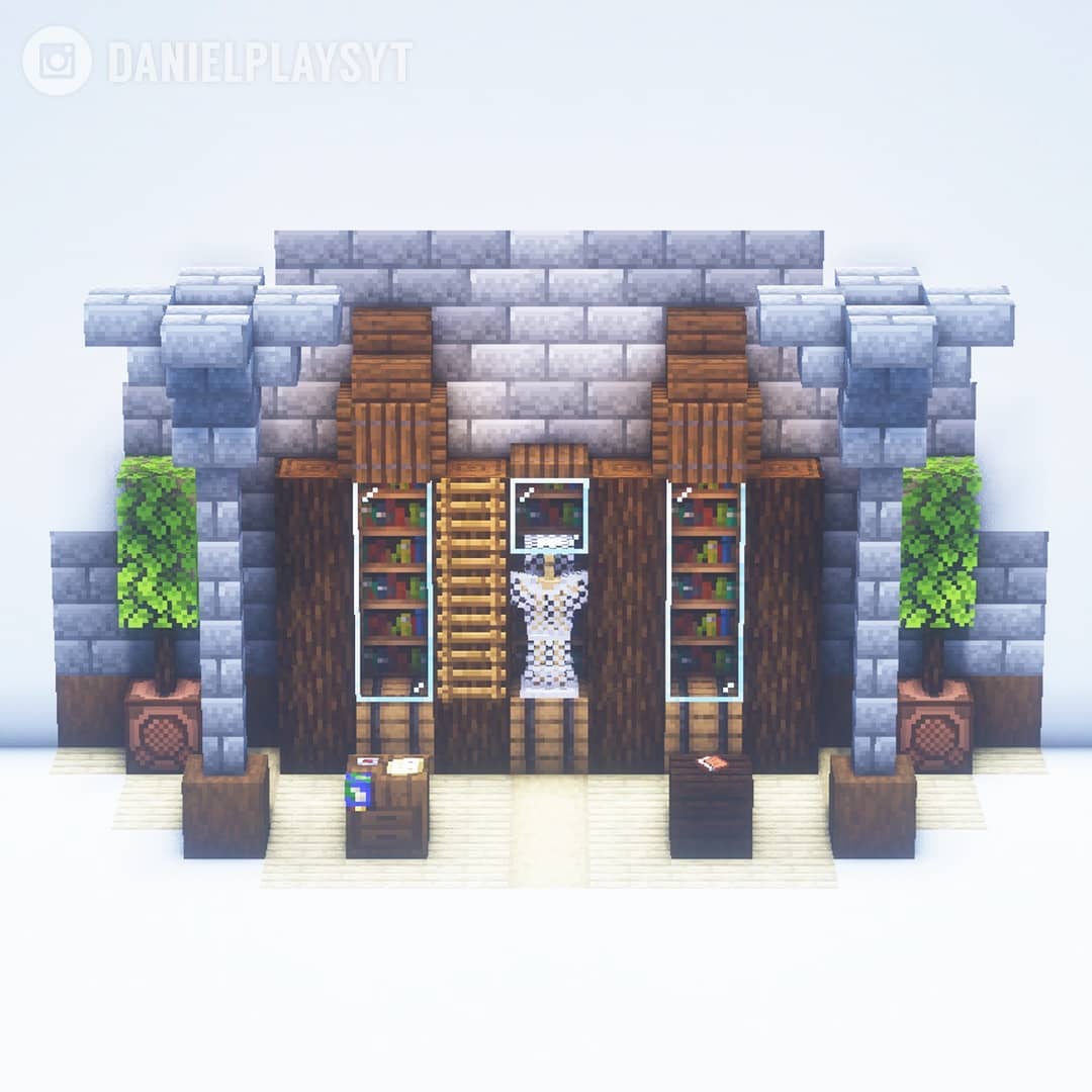 Minecraft Small Library Design