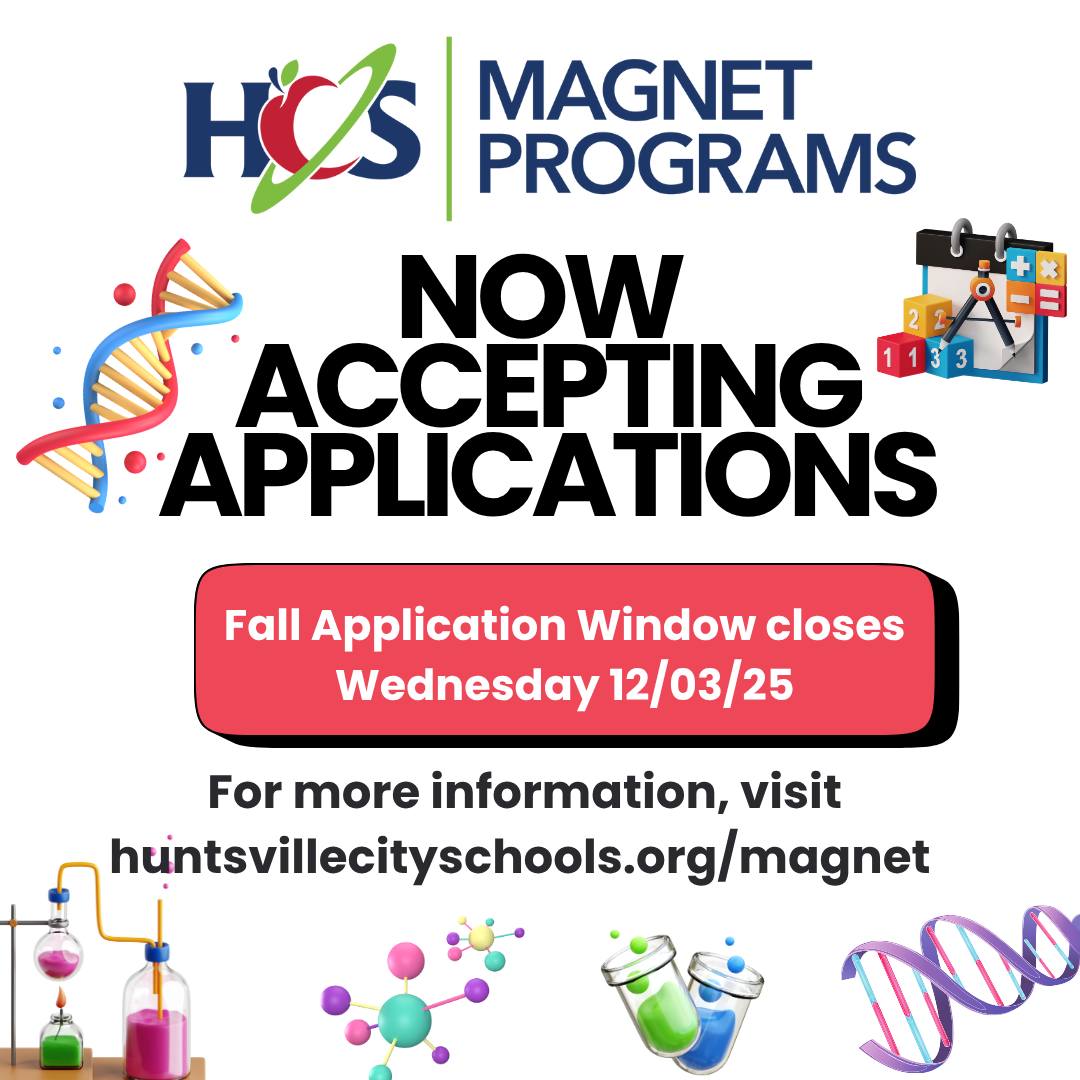 🎓 The HCS Magnet Application... - Huntsville City Schools | Facebook