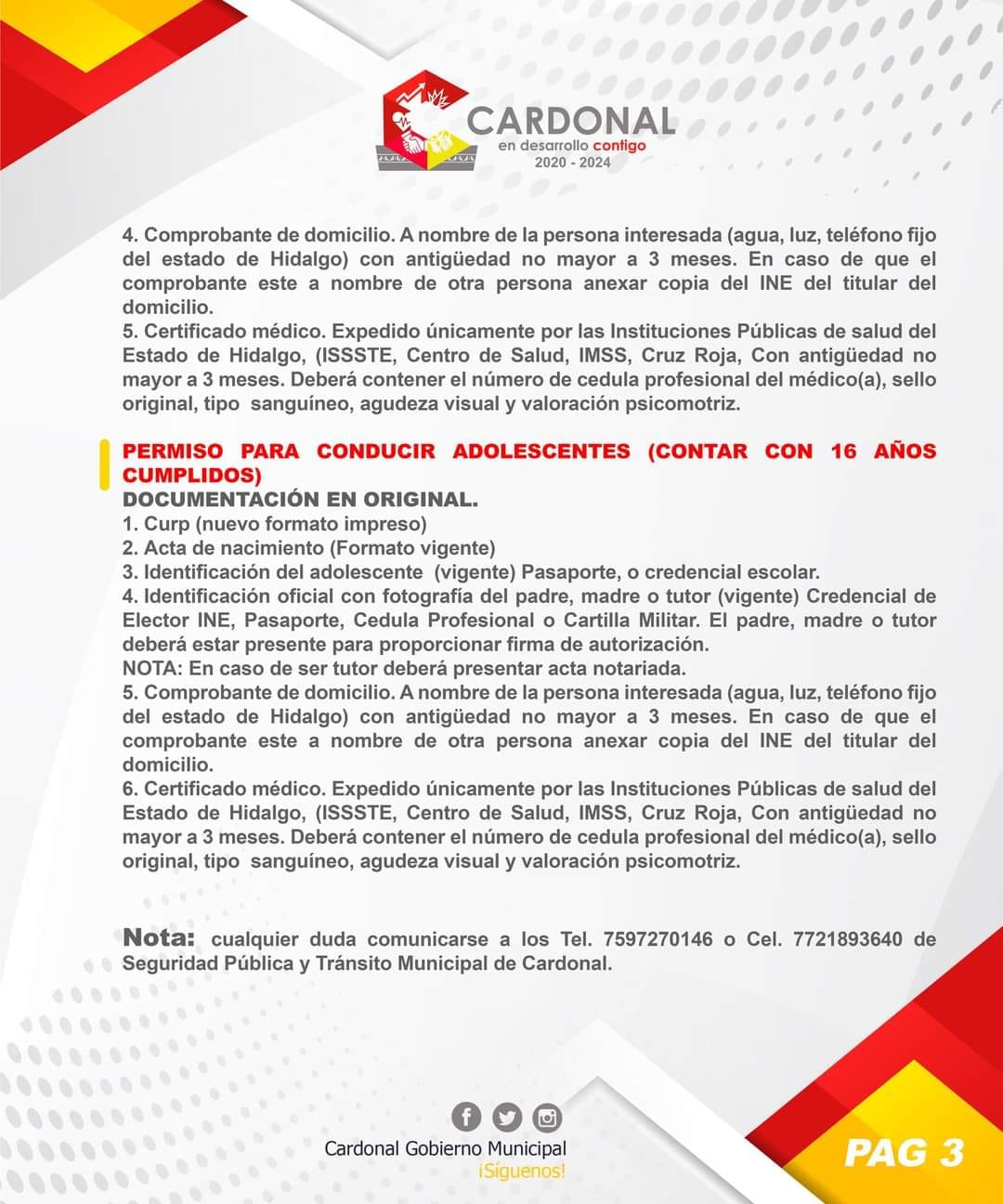 Cardonal Gobierno Municipal... - Cardonal Gobierno Municipal