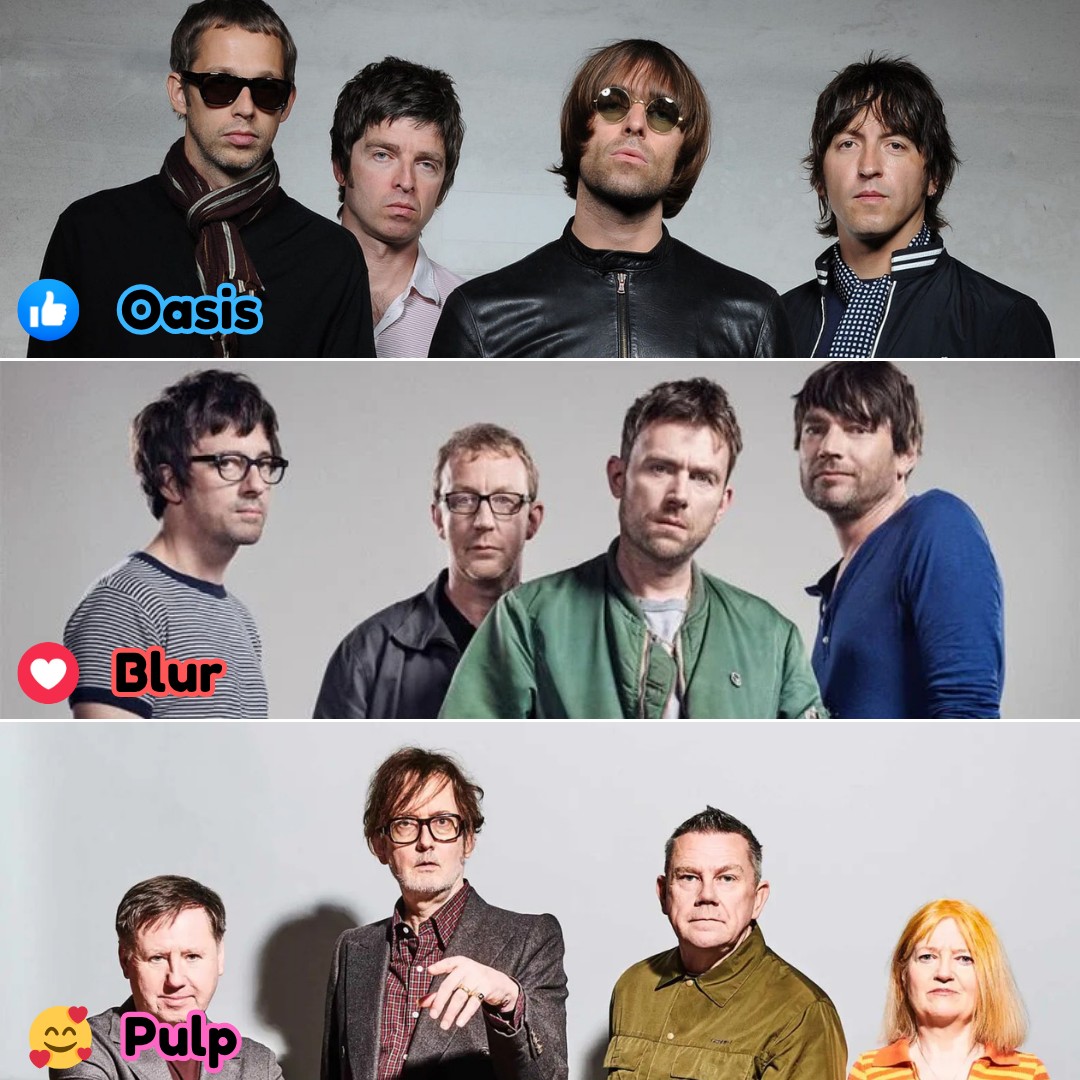 What are some recommendations for Brit Pop Rigs like Oasis, Blur
