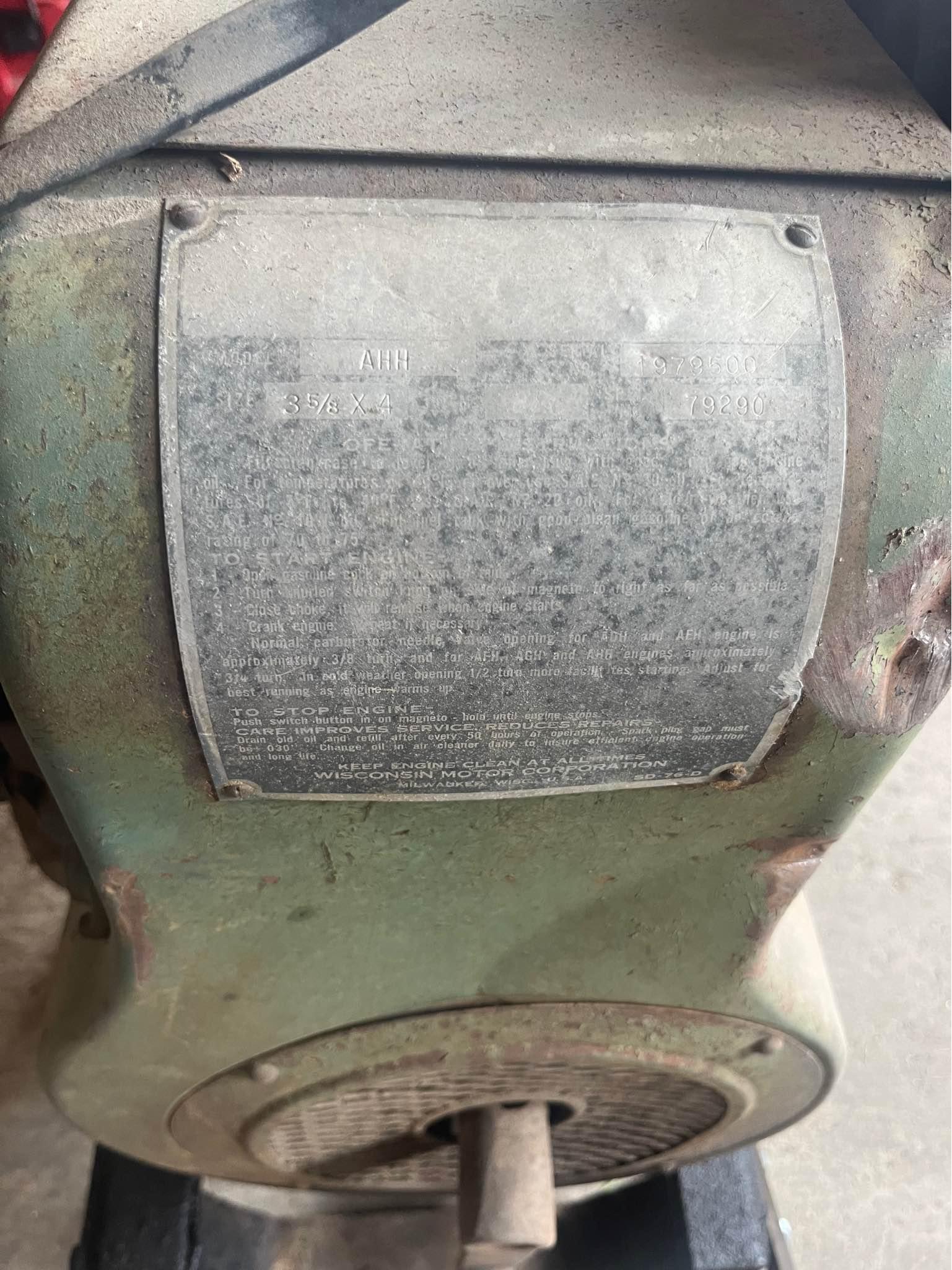 wisconsin AHH water pump - Car Engines & Engine Parts - Milton, New ...