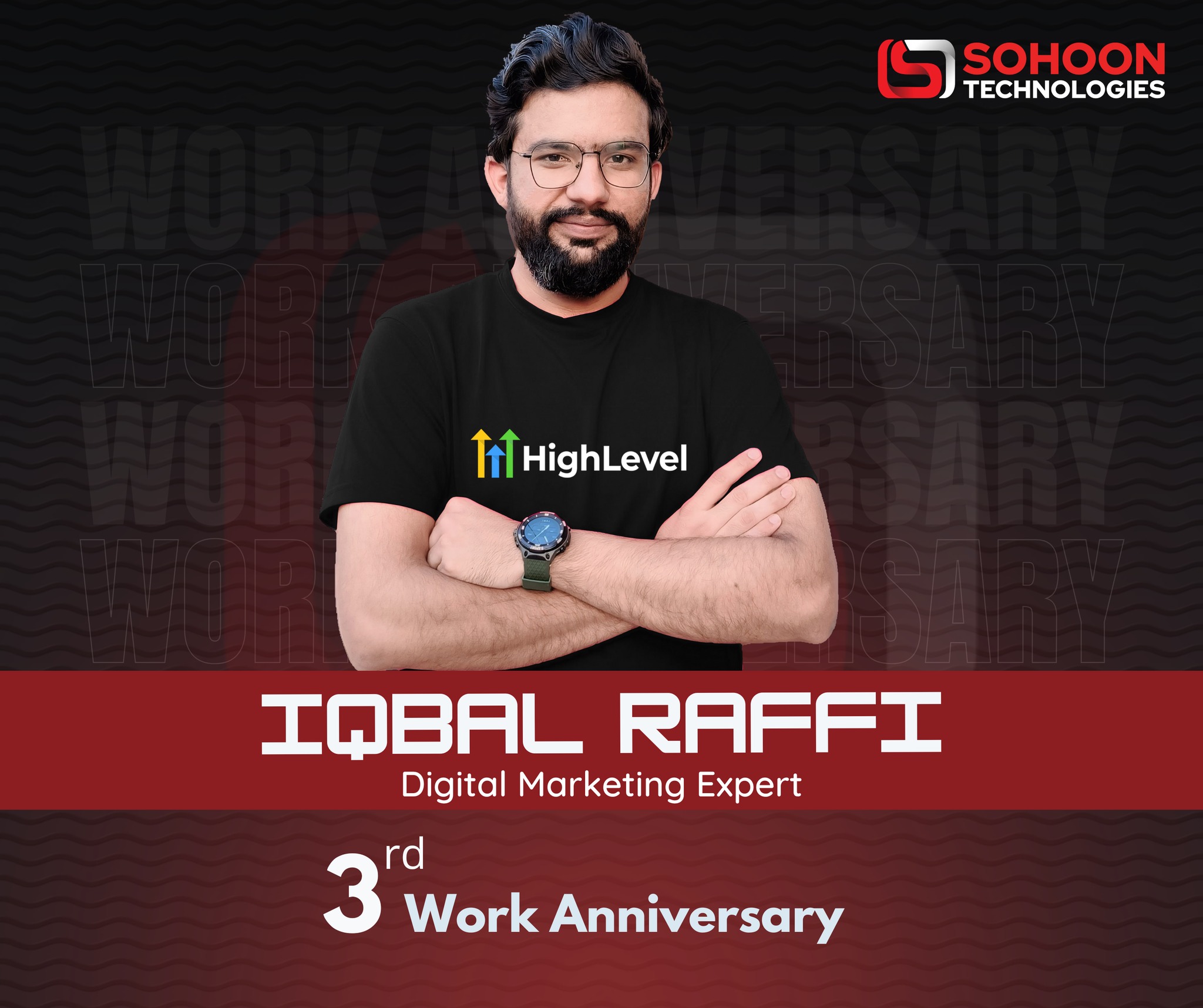 SOHOON - 🎉 Celebrating Iqbal Raffi’s 3rd Work Anniversary at SOHOON ...