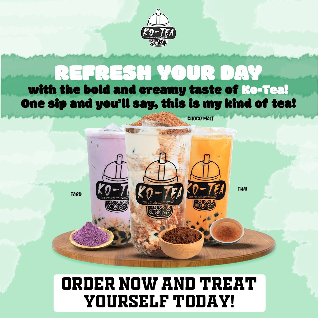 Ko-Tea - 🥤 Refresh your day with the bold and creamy taste... | Facebook