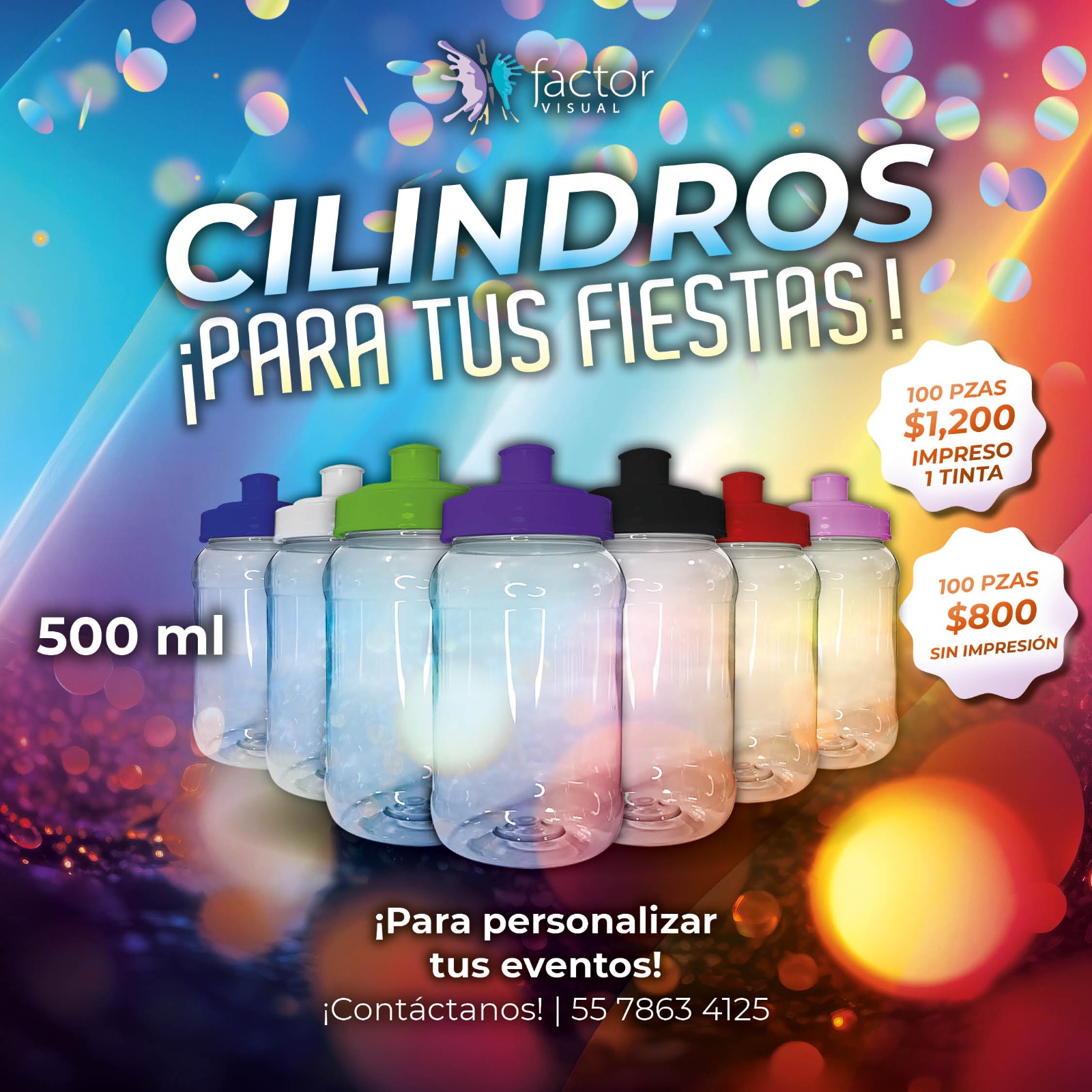FactorVisual - ¡Tenemos cilindros para tus fiestas,...