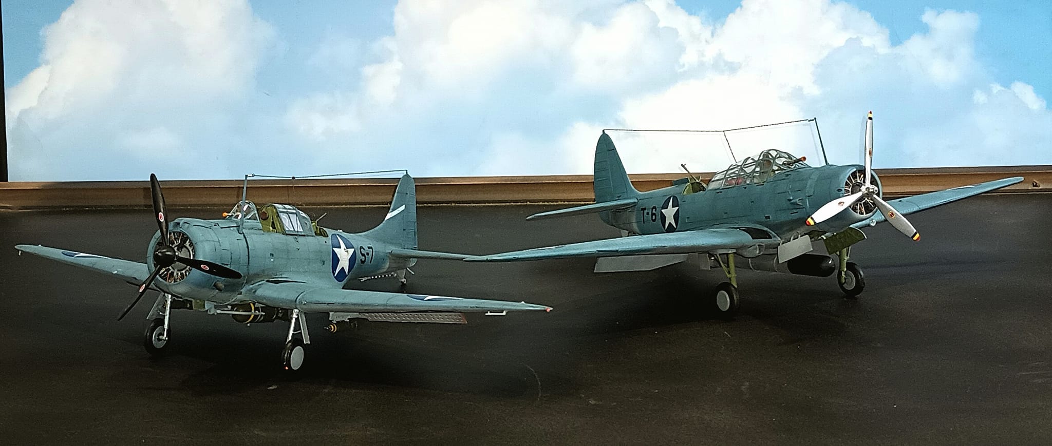 Tribute to Midway heroes with 1/32 scale models of TBD-1