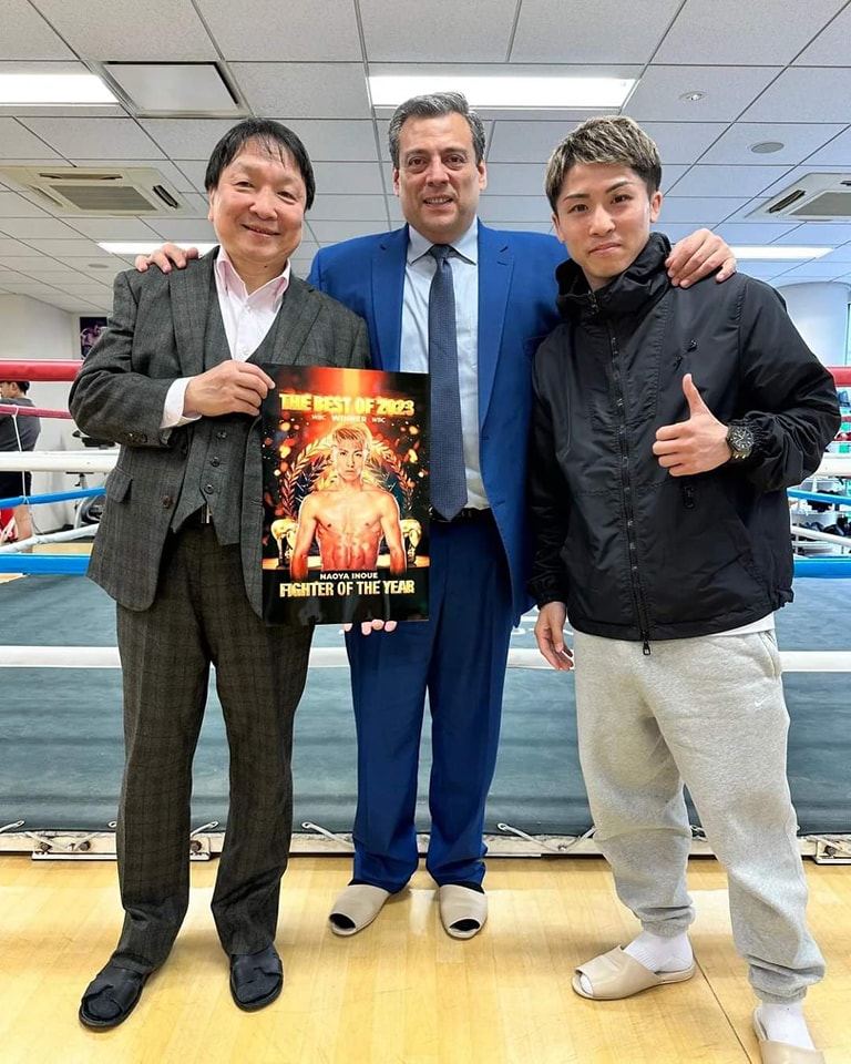 CHEERS TO THE MONSTER. Naoya Inoue takes home the #TRFanAwards