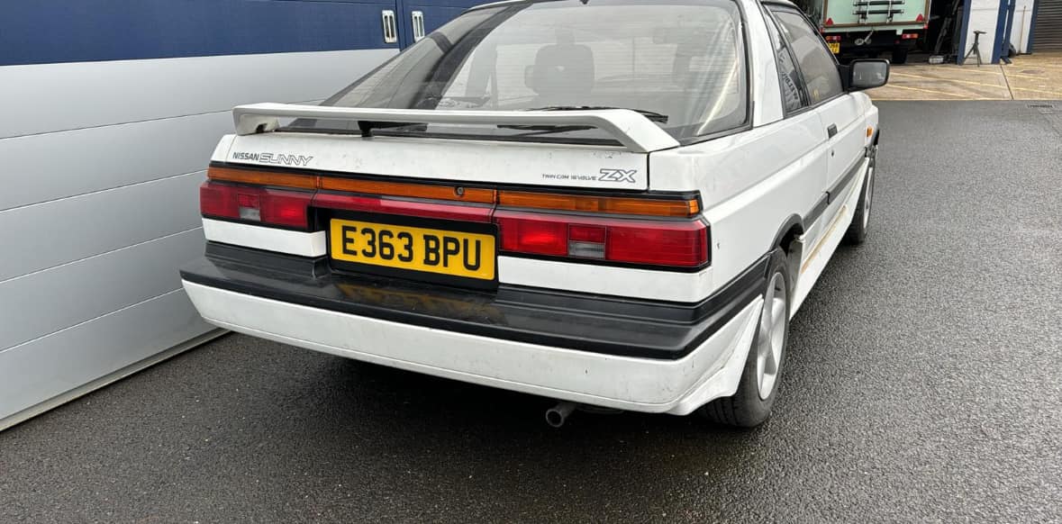 Quite a rare car now Nissan, Sunny ZX ￼ Part one￼