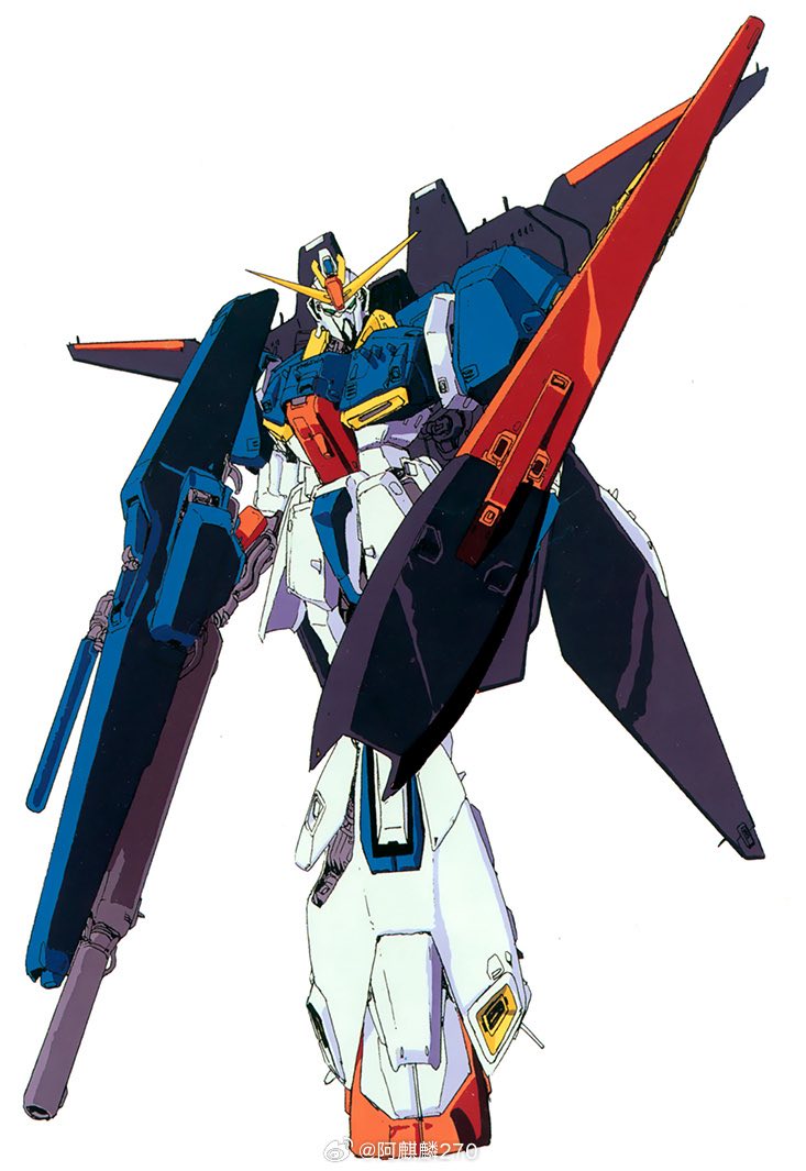 Full Armor ZZ Gundam Illustrated by Kenichi Ishibashi #Gundam