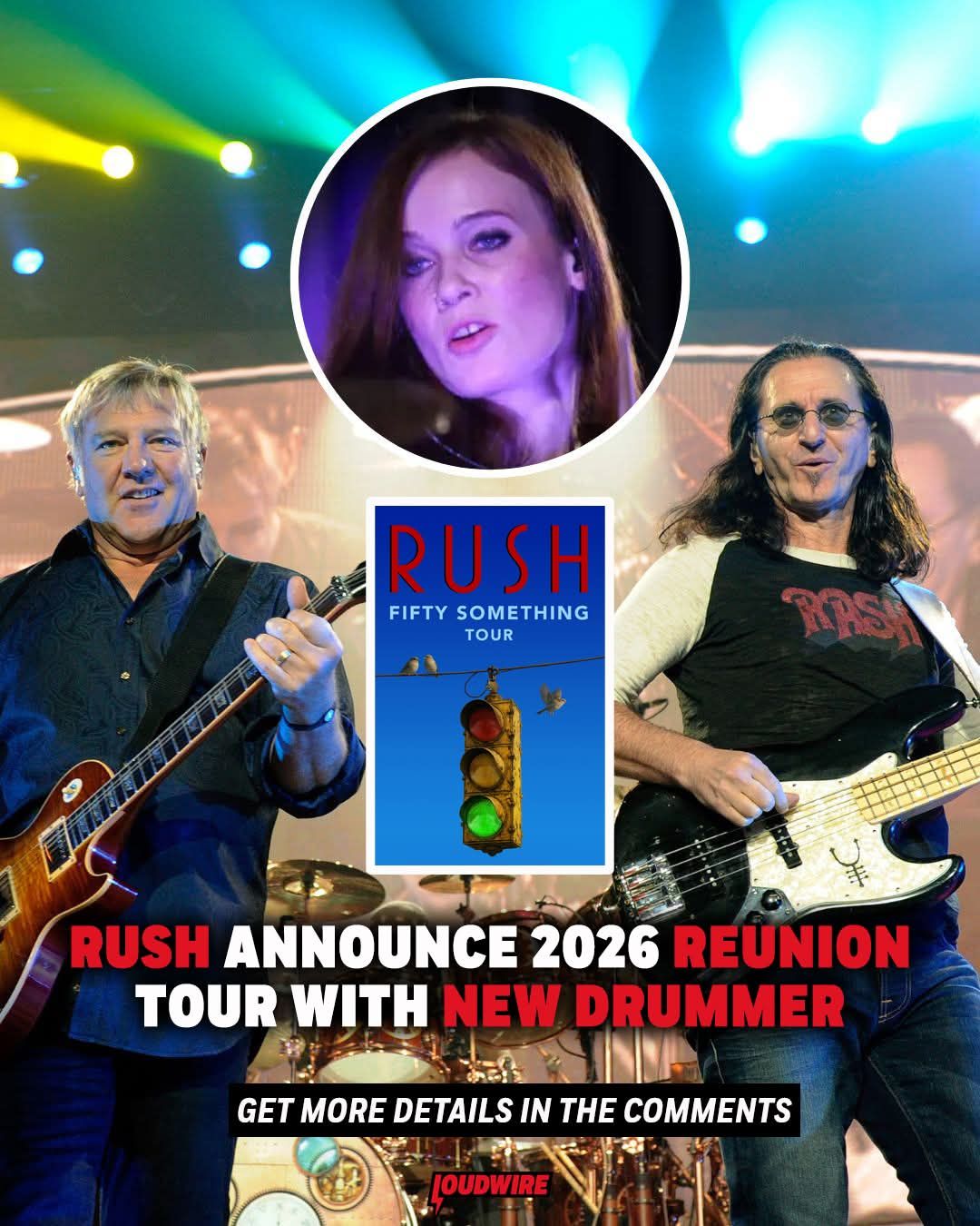 I'm still so stoked about Rush's return, as is much of the World