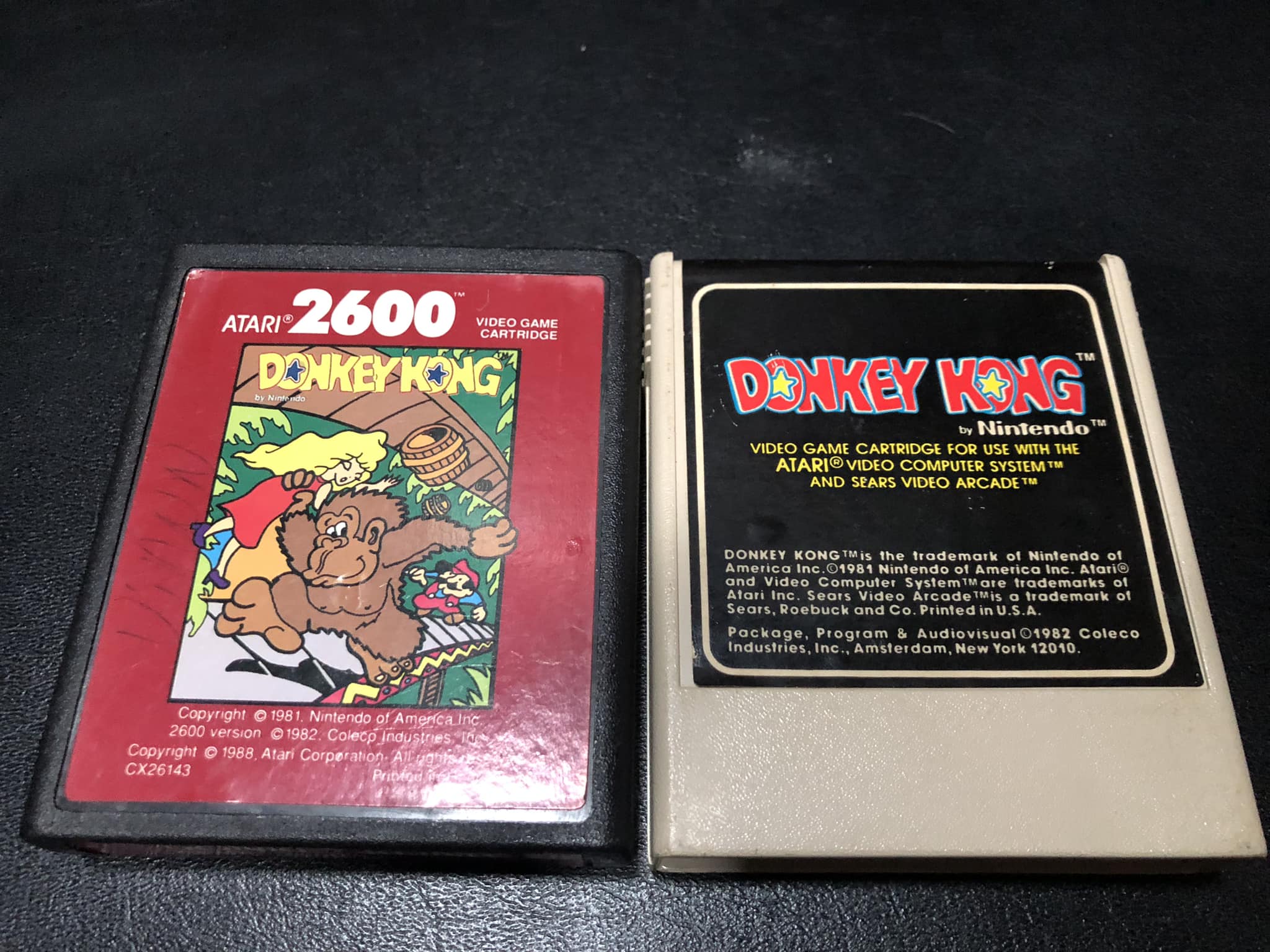Replacement Atari 2600 Coleco Zaxxon Label Machine cut
