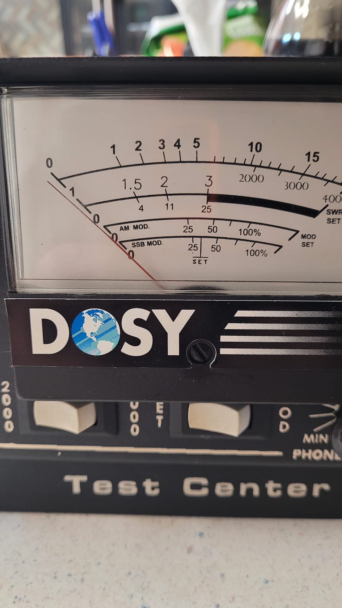 Dosy TC-4001 4000W In-Line SWR Watt Meter For Ham & CB Radio (4 Power Ranges) NEW