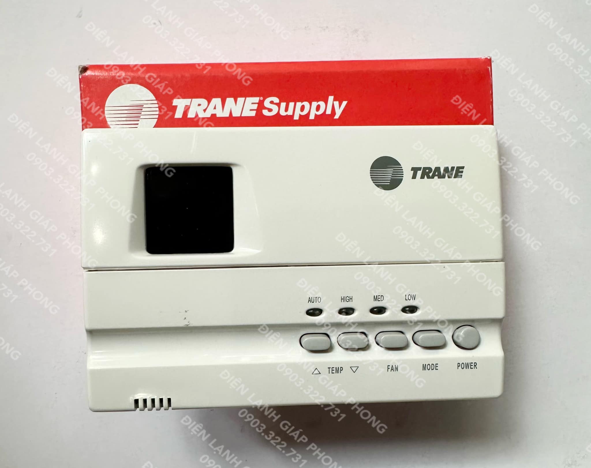 ĐIỆN - Thermostat (Bộ điều nhiệt) Trane LCD 1 comp Model ITN23-0841-0 P ...