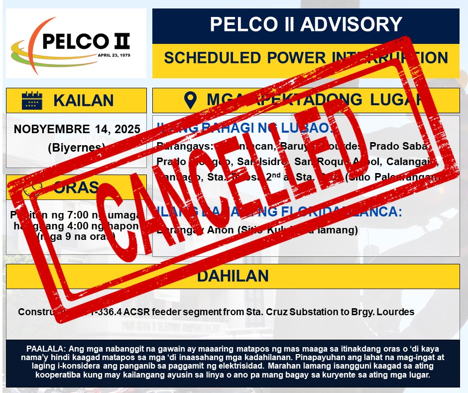 PELCO... - PELCO II - Pampanga II Electric Cooperative, Inc.
