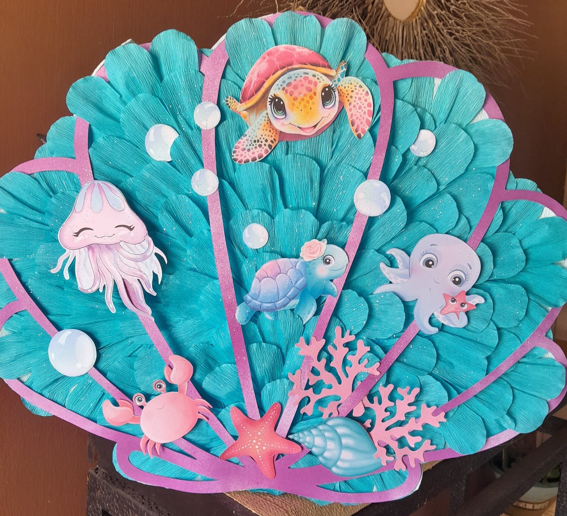 Nat's Design - Mermaid Shell 🧜‍♀️ Piñata for Girls Under... | Facebook