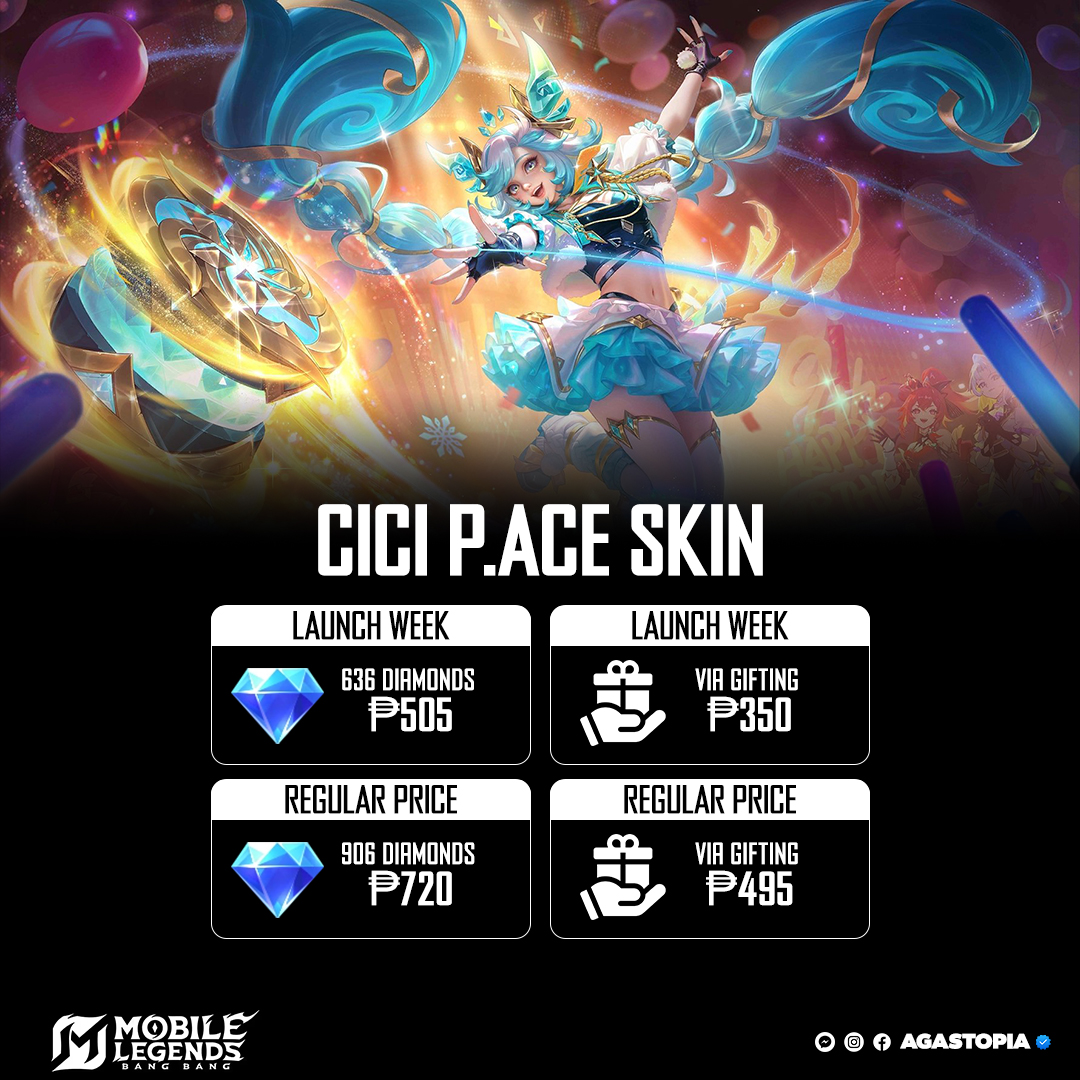ML Leaks - P.ace Skins | #MLBB Release date: Zhuxin -... | Facebook