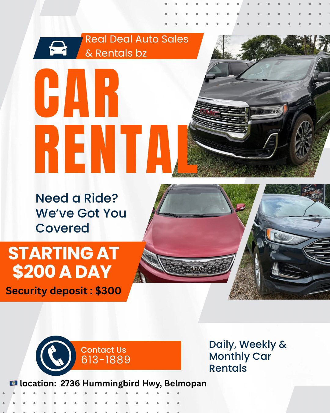 Real Deal Auto Sales | Belmopan