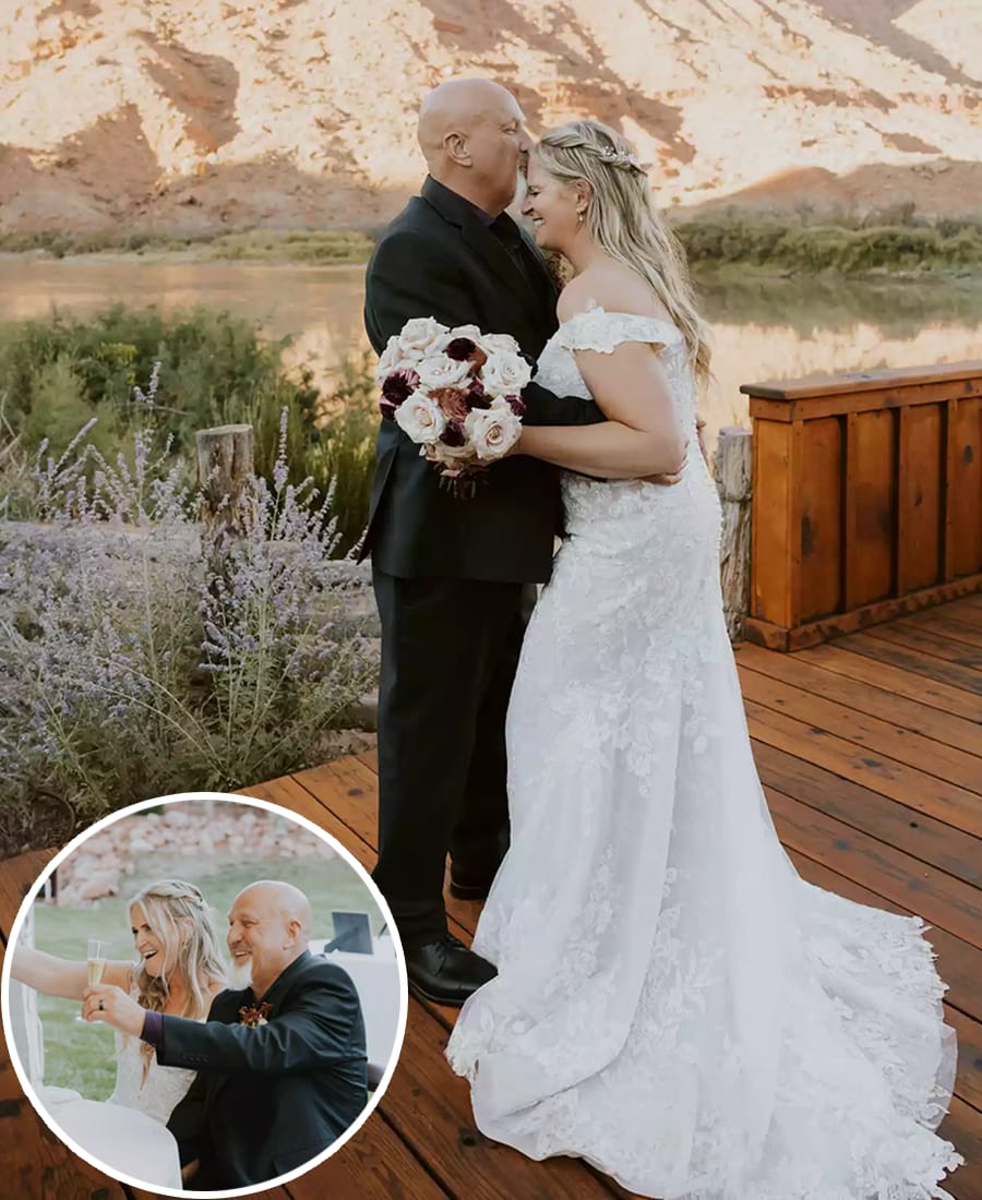 janelle brown wedding dress and Kody's close moment at Meri's masquerade Black FLARE GOWN XL Cup Size:F