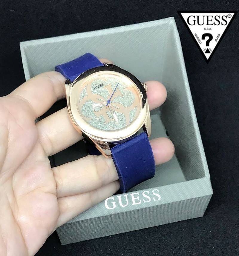 ♥️ นาฬิกา GUESS⌚️cop 💰ราคา 300 บาท - สายซิลิโคน - หน้าปัด 38mm 🔰แถมฟรี ...