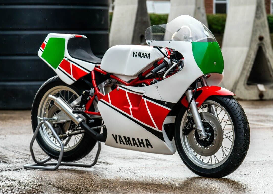 Ad: 1984 Yamaha TZ250L with Hummel cylinders - real race bikes