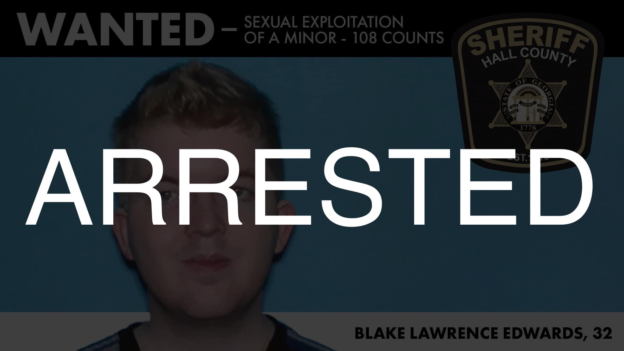 𝐔𝐏𝐃𝐀𝐓𝐄, 𝐀𝐮𝐠. 𝟏𝟎 - Hall... - Hall County Sheriff's Office | Facebook